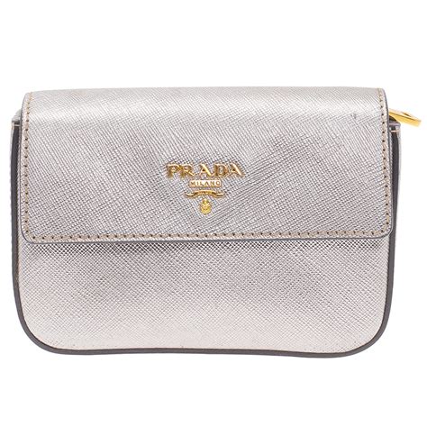 prada handtasche clutch silber|prada clutch.